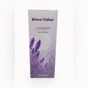 Binca Vidou Lavender Reed Diffuser 80ml Home Fragrance New Sealed
